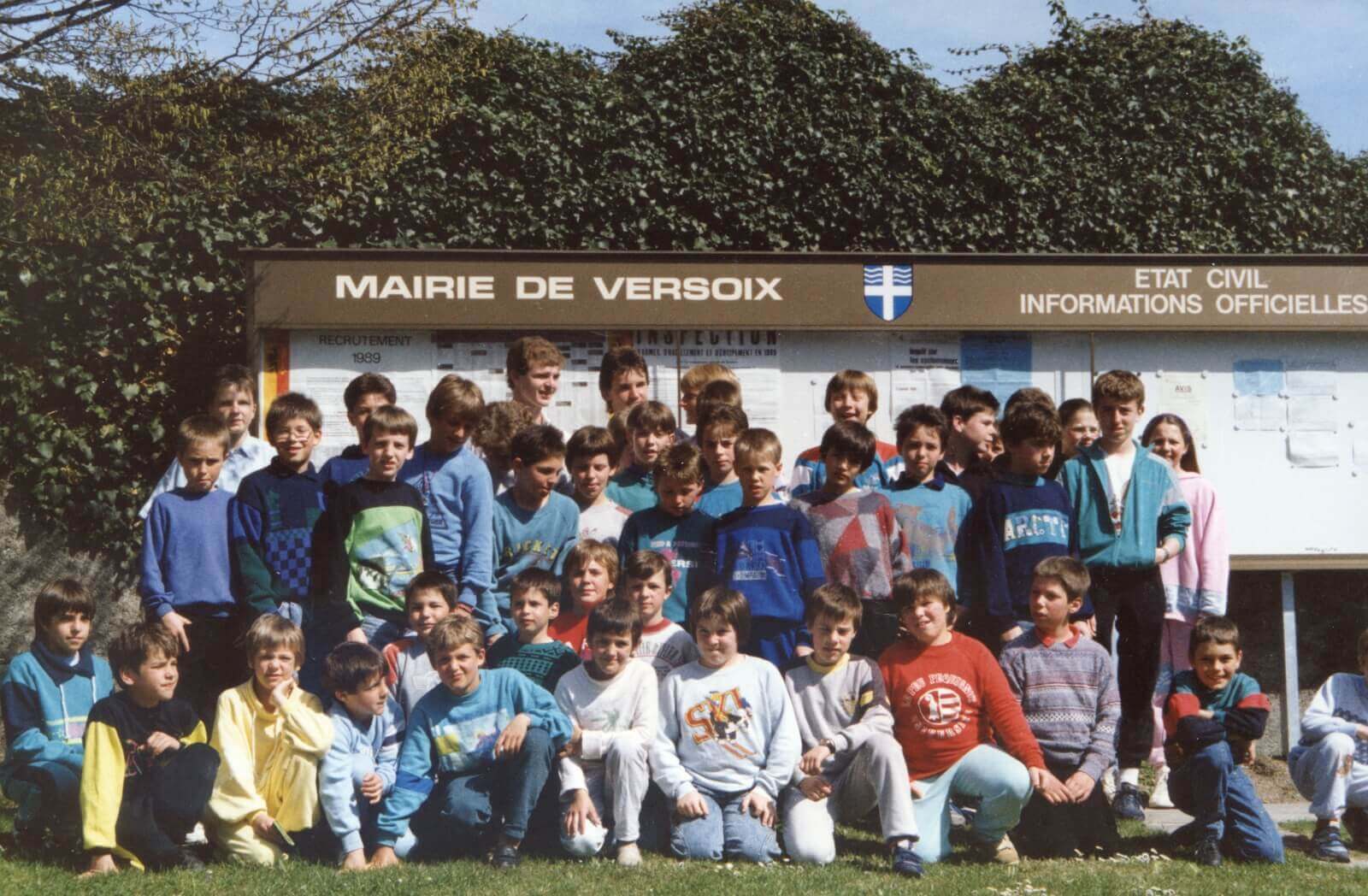 Camp d'entraînement à Versoix