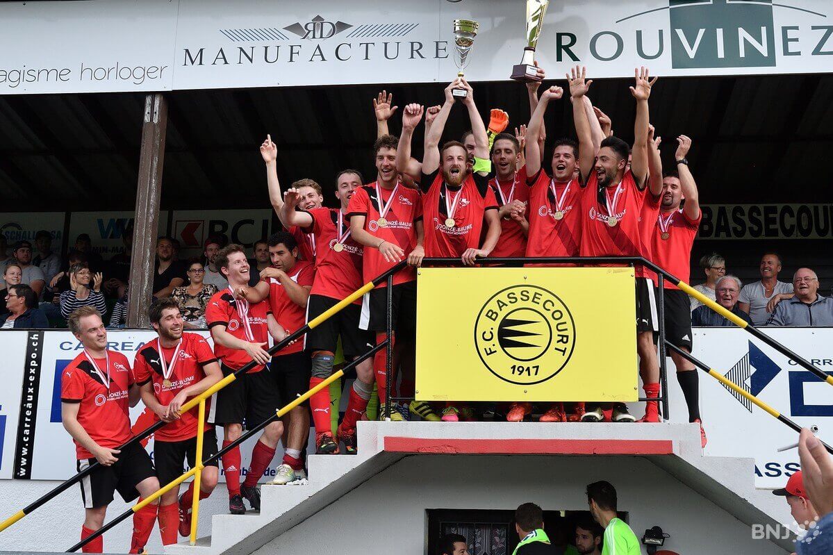 Vainqueur de la Coupe Jurassienne - FCFM - FC La Courtine Ã  Bassecourt